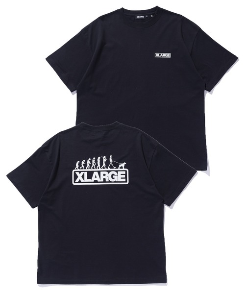 完売必須 早い者勝ち XLARGE EVOLUTION S/S TEE デザイン◎ EVOLUTION S/S TEE（Tシャツ/カットソー）｜XLARGE（エクストラ