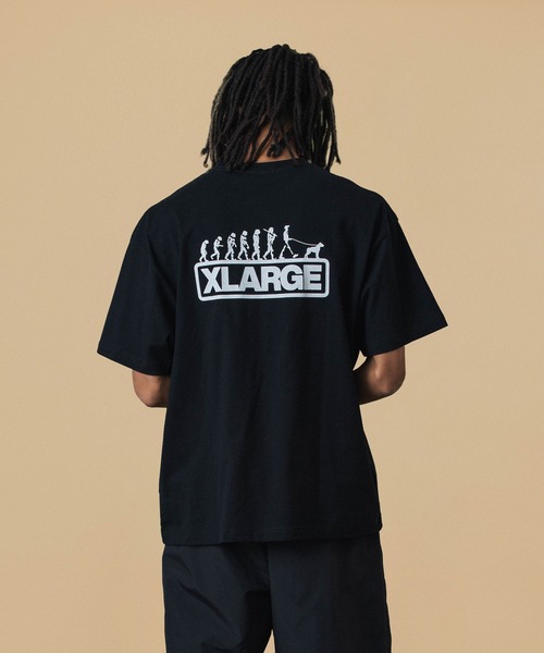 完売必須 早い者勝ち XLARGE EVOLUTION S/S TEE デザイン◎ EVOLUTION S/S TEE（Tシャツ/カットソー）｜XLARGE（エクストラ