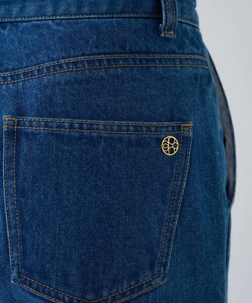 cloenc（クロエンス）の「【マシンウォッシュ】コットンデニムテーパードパンツ（デニムパンツ・レディース・ブルー/ブルー系その他・02/03/01）」の19枚目の写真