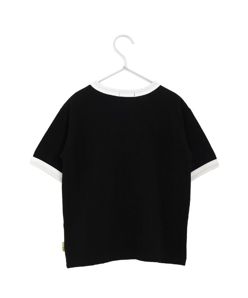 MAKE YOUR DAY(メイクユアデイ)の「POP MUSIC半袖リンガーTシャツ■パパサイズ(Tシャツ/カットソー・メンズ・ブラック/チャコールグレー/ネイビー・L/M)」の4枚目の写真