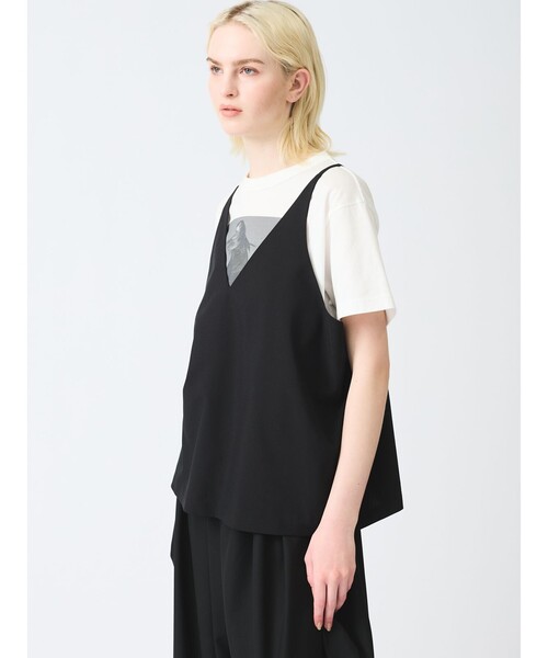 mizuiroind（ミズイロインド）の「mizuiro ind キャミソールベスト