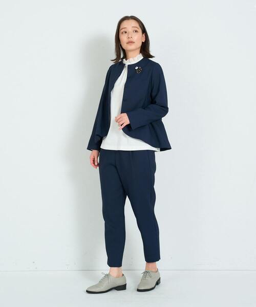 セール】◇リーフカットジャケット（ノーカラージャケット）｜ADIEU