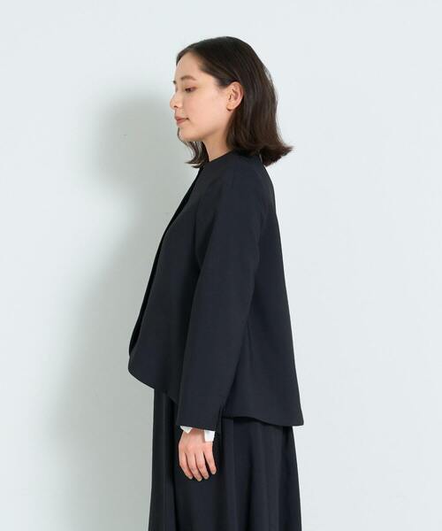 セール】◇リーフカットジャケット（ノーカラージャケット）｜ADIEU
