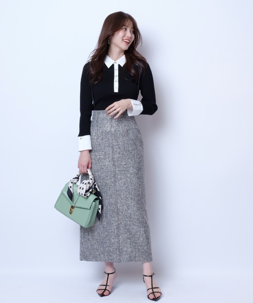 JUSGLITTY（ジャスグリッティー）の「サスペ付タイトスカート