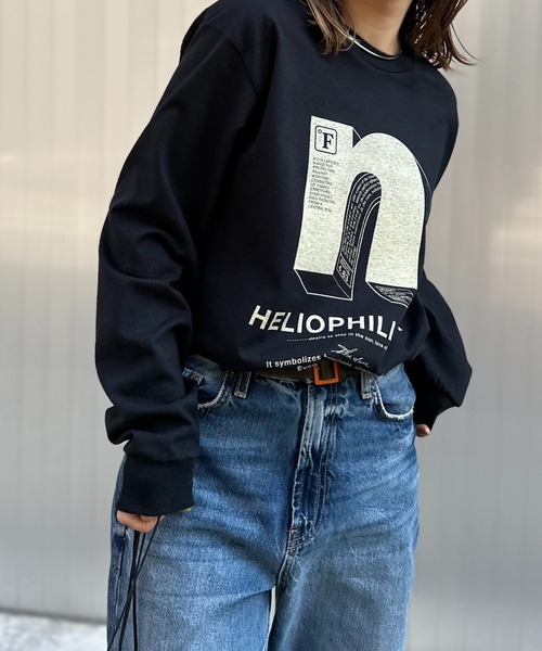 mi via loca（ミヴィアロカ）の「【GILDAN】立体"n"ロゴプリントロンT（Tシャツ/カットソー・レディース・ピンク/ホワイト/ブラック/ホワイト×ピンク・MEDIUM/X-LARGE）」の22枚目の写真