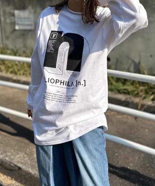 mi via loca（ミヴィアロカ）の「【GILDAN】立体"n"ロゴプリントロンT（Tシャツ/カットソー・レディース・ピンク/ホワイト/ブラック/ホワイト×ピンク・MEDIUM/X-LARGE）」の14枚目の写真