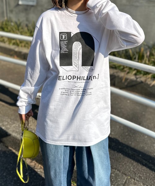 GILDAN】立体'n'ロゴプリントロンT（Tシャツ/カットソー）｜mi via