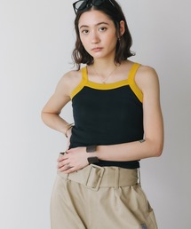 R.P.miller/ミラー Panel-rib Cropped Tanktop パネルリブタンクトップ 2026新作 再入荷 秋服 2026年秋冬