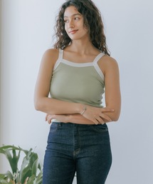 R.P.miller/ミラー Panel-rib Cropped Tanktop パネルリブタンクトップ 2026新作 再入荷 秋服 2026年秋冬