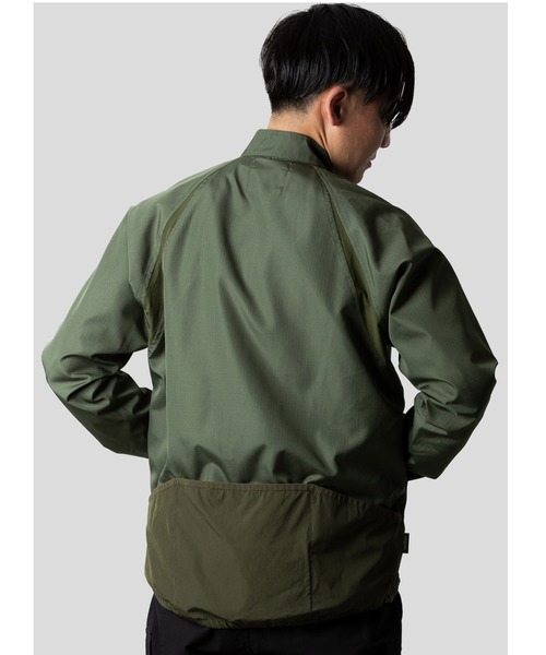 TAION（タイオン）の「narifuri × TAION ノンダウンシェルジャケット（ブルゾン・メンズ・ブラック/セージグリーン/カーキ・X-LARGE/MEDIUM/SMALL/LARGE）」の5枚目の写真