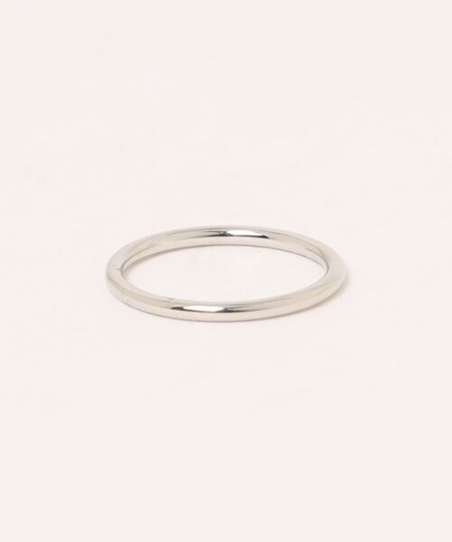 4℃ HOMME+(ヨンドシーオムプラス)の「シルバー リング/1.3mm(リング・メンズ・シルバー・#20/#4/#6/#8/#10/#12/#14/#16/#18/#2)」の4枚目の写真