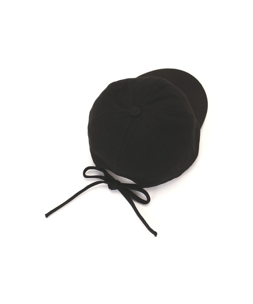 ROSE BUD（ローズバッド）の「ツイルリボンキャップ（キャップ・レディース・ホワイト/ブラック・ONE SIZE）」の4枚目の写真