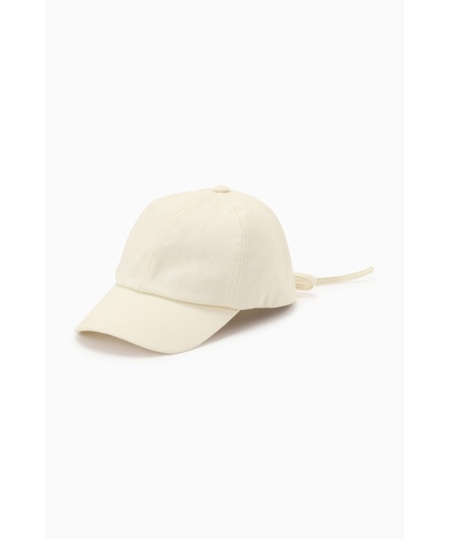 ROSE BUD（ローズバッド）の「ツイルリボンキャップ（キャップ・レディース・ホワイト/ブラック・ONE SIZE）」の10枚目の写真