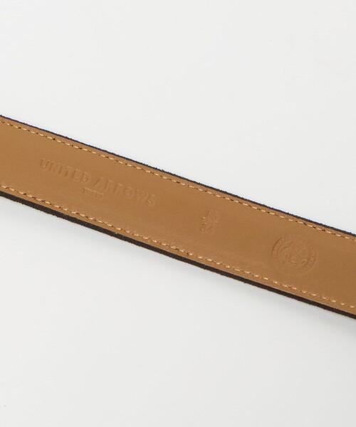 UNITED ARROWS（ユナイテッドアローズ）の「スエードベルト（ベルト・メンズ・ブラック/ダークブラウン・90cm/80ｃｍ/85cm/75cm/95cm/100cm）」の6枚目の写真