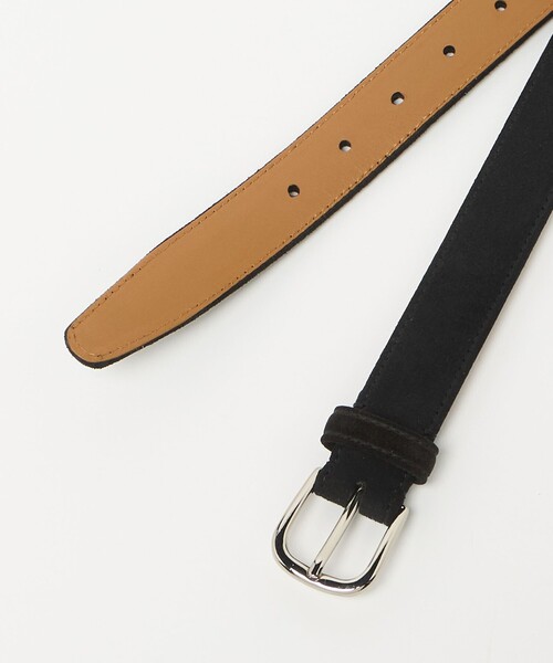 UNITED ARROWS（ユナイテッドアローズ）の「スエードベルト（ベルト・メンズ・ブラック/ダークブラウン・90cm/80ｃｍ/85cm/75cm/95cm/100cm）」の8枚目の写真