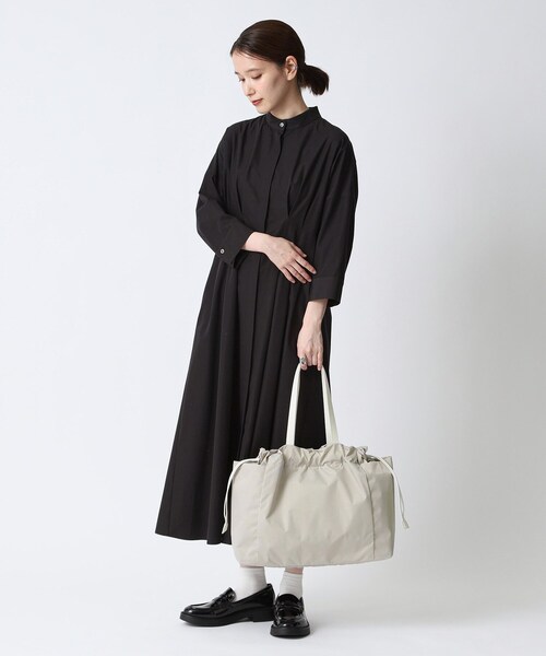 HIROKO HAYASHI(ヒロコハヤシ)の「LUINI(ルイーニ)トートバッグ(トートバッグ・レディース・ライトグレー系9/ライトグリーン/ネイビー系6・00)」の20枚目の写真