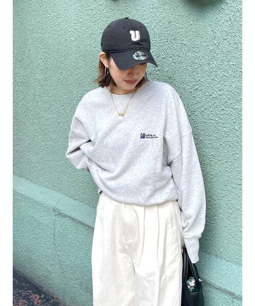 Ungrid（アングリッド）の「バックロゴルーズスウェット（スウェット・レディース・ライトグレー/イエロー/チャコールグレー・FREE）」の19枚目の写真