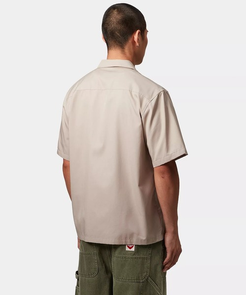 Carhartt WIP(カーハートダブリューアイピー)の「Carhartt WIP/カーハートダブリューアイピー 半袖 シャツ ワンポイント S/S DELRAY SHIRT I031465(シャツ/ブラウス・メンズ・ブラック/ライトブルー/ライトグリーン/ライトピンク/ベージュ/ホワイト×ブラック・M/L/XL)」の11枚目の写真