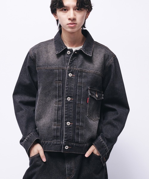 セール】VINTAGE LIKE DENIM JACKET / ヴィンテージライクデニム