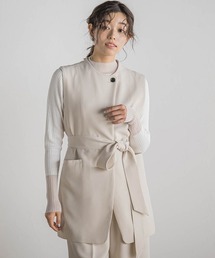 ミリオーネダブルクロスジレ≪手洗い可能≫