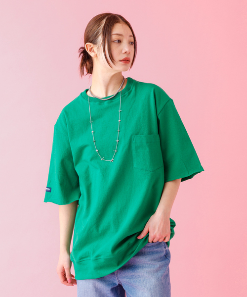 Barbarian(バーバリアン)の「【BARBARIAN / バーバリアン】 XSE-20 21 22 Light Weight Pocket Crew Neck/半袖/無地/ユニセックス【WEB限定】(Tシャツ/カットソー・メンズ・ブラック/グレー/グリーン・S/M/L/XL)」の3枚目の写真