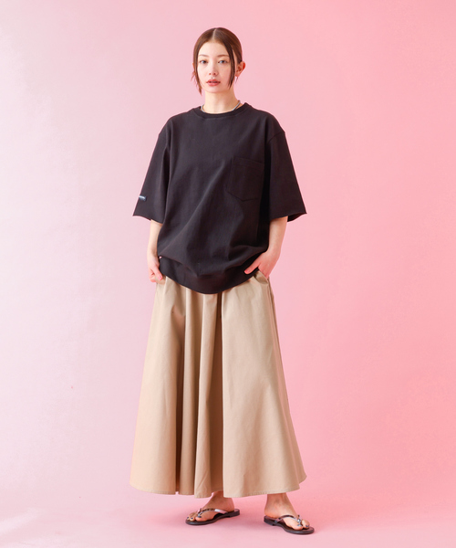 Barbarian(バーバリアン)の「【BARBARIAN / バーバリアン】 XSE-20 21 22 Light Weight Pocket Crew Neck/半袖/無地/ユニセックス【WEB限定】(Tシャツ/カットソー・メンズ・ブラック/グレー/グリーン・S/M/L/XL)」の4枚目の写真