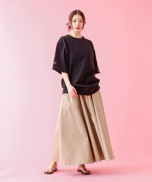 Barbarian(バーバリアン)の「【BARBARIAN / バーバリアン】 XSE-20 21 22 Light Weight Pocket Crew Neck/半袖/無地/ユニセックス【WEB限定】(Tシャツ/カットソー・メンズ・ブラック/グレー/グリーン・S/M/L/XL)」の5枚目の写真