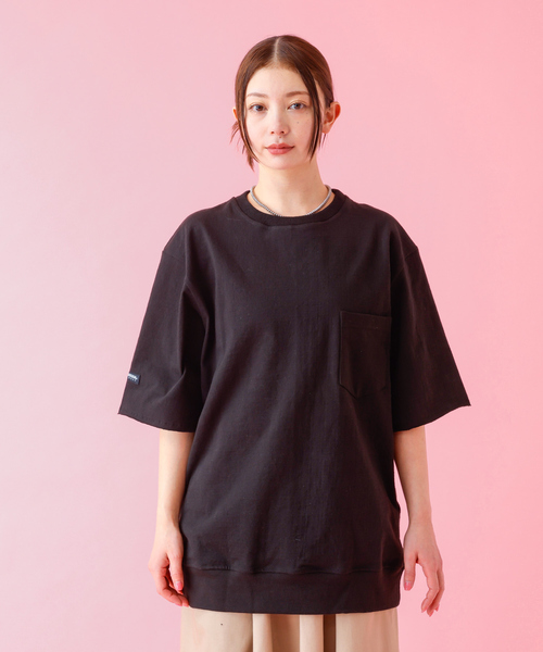 Barbarian(バーバリアン)の「【BARBARIAN / バーバリアン】 XSE-20 21 22 Light Weight Pocket Crew Neck/半袖/無地/ユニセックス【WEB限定】(Tシャツ/カットソー・メンズ・ブラック/グレー/グリーン・S/M/L/XL)」の8枚目の写真