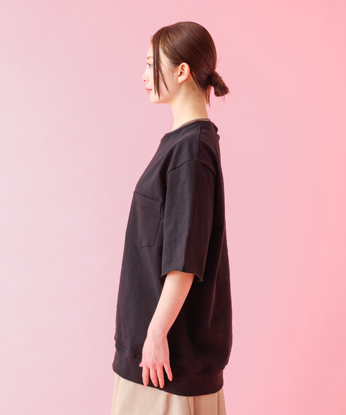 Barbarian(バーバリアン)の「【BARBARIAN / バーバリアン】 XSE-20 21 22 Light Weight Pocket Crew Neck/半袖/無地/ユニセックス【WEB限定】(Tシャツ/カットソー・メンズ・ブラック/グレー/グリーン・S/M/L/XL)」の9枚目の写真