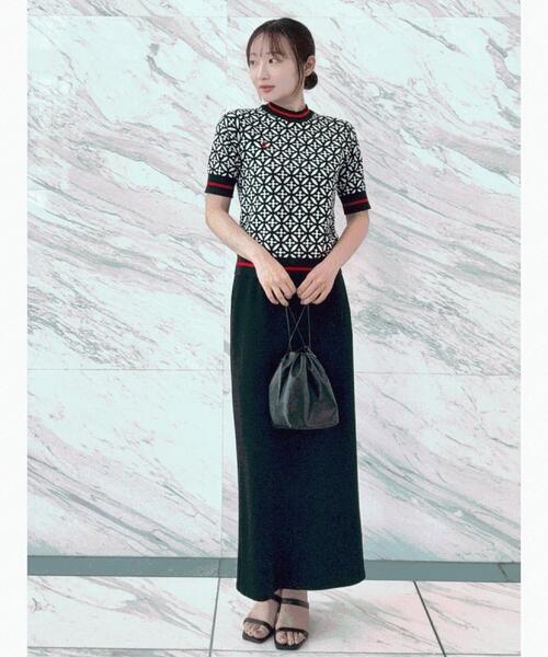 DRESSTERIOR(ドレステリア)の「【大人百花春号掲載 モデル美香さん着用】ストレッチポンチタイトスカート(スカート・レディース・ブラック/チャコールグレー・34/36/38/40)」の16枚目の写真