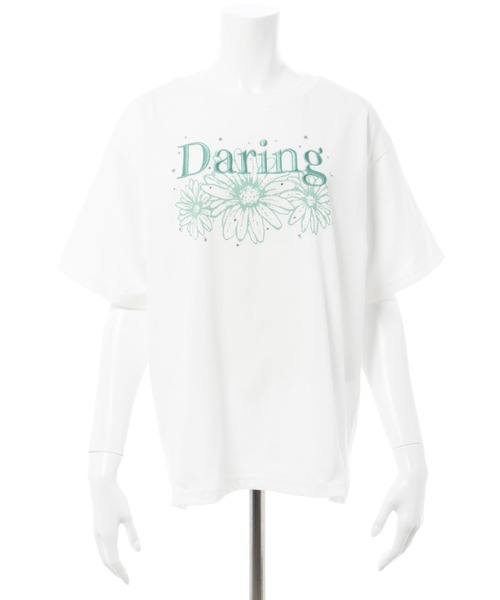 新品未使用♡ フラワーロゴTシャツ セール】フラワーロゴTシャツ（Tシャツ/カットソー）｜INGNI