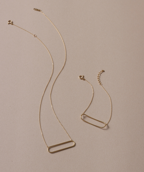 Lilas（リラ）の「ダエンラインモチーフブレスレット K10（ブレスレット・レディース・ゴールド・FREE）」の11枚目の写真