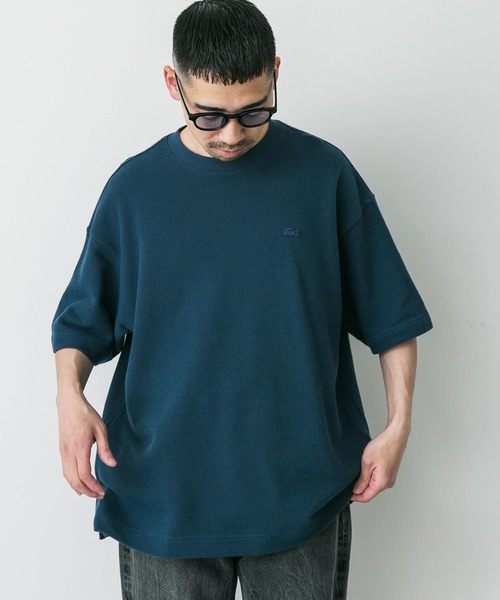 セール】『別注』LACOSTE×DOORS thick pique crew ShortSleeve（T