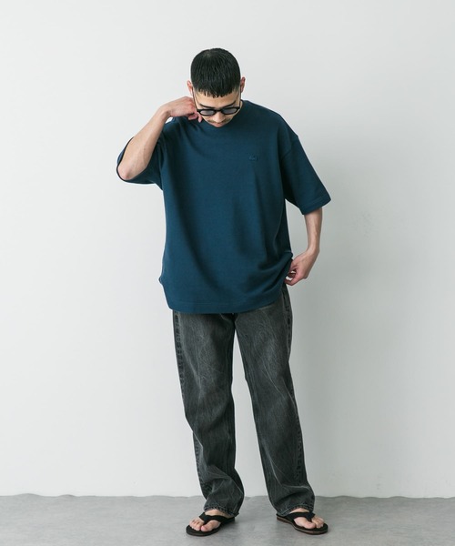 セール】『別注』LACOSTE×DOORS thick pique crew ShortSleeve（T