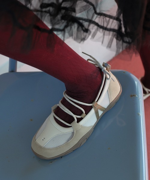 ROCKFISH WEATHERWEAR スニーカー ROCKFISH WEATHERWEAR ZANE X-STRAP SNEAKERS CHARCOAL（ロック