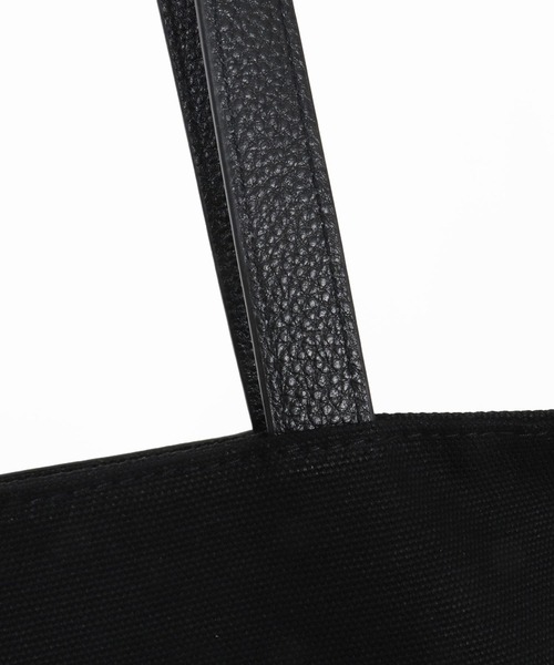 ADAM PATEK(アダムパテック)の「【ADAMPATEK/アダムパテック】new shrink leather combi big tote bag/レザーコンビ2wayトートバッグ(トートバッグ・メンズ・ブラック系その他/ブラック系・FREE)」の12枚目の写真