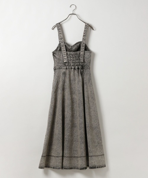 Heather（ヘザー）の「ショルダーベルトデニムワンピース 325865
