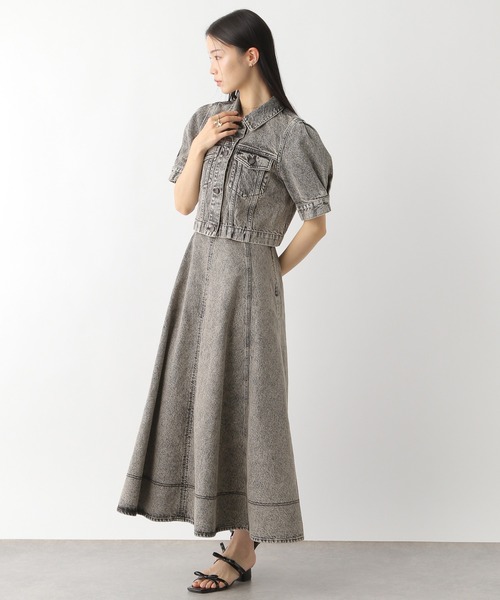 Heather（ヘザー）の「ショルダーベルトデニムワンピース　325865（ワンピース・レディース・ブラック/グレー/ブルー・FREE）」の22枚目の写真