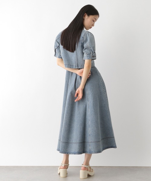 Heather（ヘザー）の「ショルダーベルトデニムワンピース　325865（ワンピース・レディース・ブラック/グレー/ブルー・FREE）」の17枚目の写真