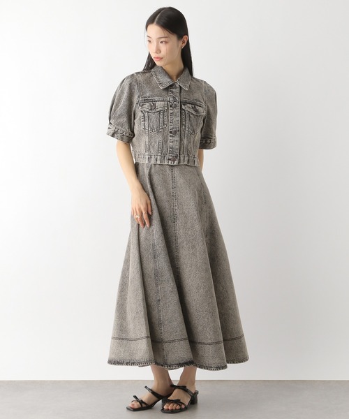 Heather ショルダーベルトデニムワンピース ショルダーベルトデニムワンピース | [公式]ヘザー（Heather）通販
