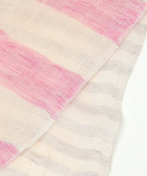 studio CLIP（スタディオクリップ）の「フレンチリネンストール（ストール/ショール・レディース・イエロー/ベージュ/ブルー/ピンク・FREE）」の13枚目の写真