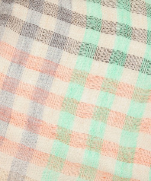 studio CLIP（スタディオクリップ）の「フレンチリネンストール（ストール/ショール・レディース・イエロー/ベージュ/ブルー/ピンク・FREE）」の11枚目の写真