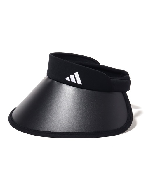 adidas(アディダス)の「【adidas/アディダス】 ADW ARCH WIDE CLIPVISOR / UV90% 吸汗速乾 ロゴ刺繍クリップバイザー(サンバイザー・メンズ・ネイビー/ブラック・OSFX)」の5枚目の写真