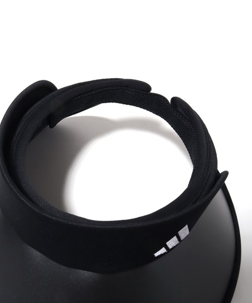 adidas(アディダス)の「【adidas/アディダス】 ADW ARCH WIDE CLIPVISOR / UV90% 吸汗速乾 ロゴ刺繍クリップバイザー(サンバイザー・メンズ・ネイビー/ブラック・OSFX)」の10枚目の写真