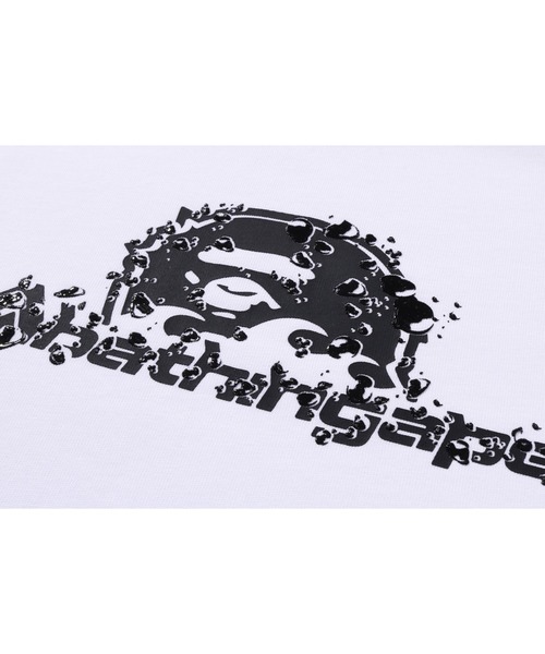 【A BATHING APE】3色展開 RAINDROP APE HEAD LOGO RELAXED TEE BAPE STORE® JAPAN OFFICIAL | RAINDROP APE HEAD LOGO RELAXED