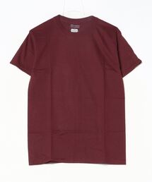 Champion/チャンピオン コットン ワッペン Tシャツ 無地T トップス 半袖カットソー 秋服 冬服