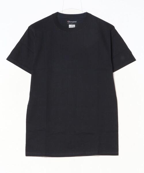 Champion（チャンピオン）の「Champion/チャンピオン コットン ワッペン Tシャツ 無地T トップス 半袖カットソー 秋服 冬服（Tシャツ/カットソー・メンズ・アッシュグレー/グレー/ネイビー/パープル/レッド/ホワイト/チャコールグレー/ブラック/ダークグリーン/マルーン/ブルー・S/M/XL/2XL/3XL）」の3枚目の写真