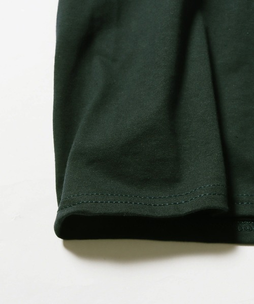 Champion（チャンピオン）の「Champion/チャンピオン コットン ワッペン Tシャツ 無地T トップス 半袖カットソー 秋服 冬服（Tシャツ/カットソー・メンズ・アッシュグレー/グレー/ネイビー/パープル/レッド/ホワイト/チャコールグレー/ブラック/ダークグリーン/マルーン/ブルー・S/M/XL/2XL/3XL）」の20枚目の写真