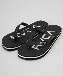 RVCA | RVCA メンズ TRENCH TOWN SANDALI ビーチサンダル 【2025年春夏モデル】/ルーカロゴビーチサンダル(サンダル)