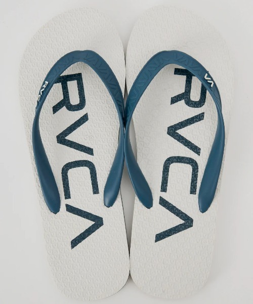 RVCA（ルーカ）の「RVCA メンズ TRENCH TOWN SANDALI ビーチサンダル 【2025年春夏モデル】/ルーカロゴビーチサンダル（サンダル・メンズ・オフホワイト/ブラック/オレンジ・8/9/10）」の5枚目の写真